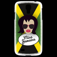 Coque Samsung Galaxy S4 Miss Jamaica Brune