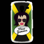 Coque Samsung Galaxy Ace 2 Miss Jamaica Brune
