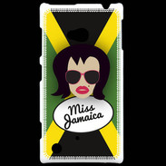 Coque Nokia Lumia 720 Miss Jamaica Brune