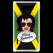 Coque LG Optimus L7 Miss Jamaica Brune