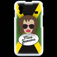 Coque Samsung ACE S5830 Miss Jamaica Chatain