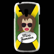Coque Samsung Galaxy S3 Mini Miss Jamaica Chatain