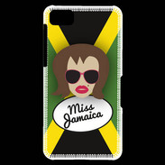 Coque Blackberry Z10 Miss Jamaica Chatain