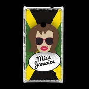 Coque Nokia Lumia 520 Miss Jamaica Chatain