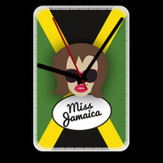 Grande pendule murale Miss Jamaica Chatain