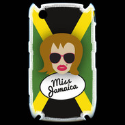 Coque Blackberry 8520 Miss Jamaica Rousse