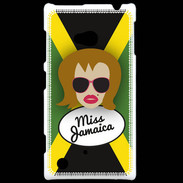 Coque Nokia Lumia 720 Miss Jamaica Rousse