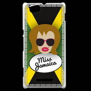 Coque Sony Xperia M Miss Jamaica Rousse