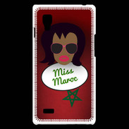Coque LG Optimus L9 Miss Maroc