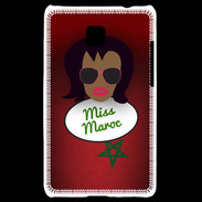 Coque LG Optimus L3 II Miss Maroc