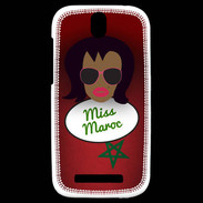 Coque HTC One SV Miss Maroc