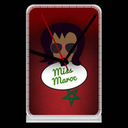 Pendule de bureau Miss Maroc