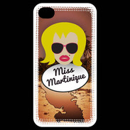 Coque iPhone 4 / iPhone 4S Miss Martinique Blonde