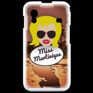 Coque Samsung ACE S5830 Miss Martinique Blonde