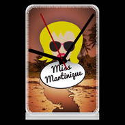 Pendule de bureau Miss Martinique Blonde