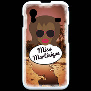 Coque Samsung ACE S5830 Miss Martinique Black