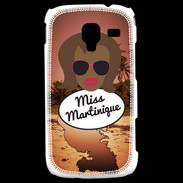 Coque Samsung Galaxy Ace 2 Miss Martinique Black