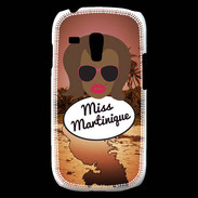 Coque Samsung Galaxy S3 Mini Miss Martinique Black
