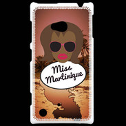 Coque Nokia Lumia 720 Miss Martinique Black