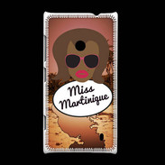 Coque Nokia Lumia 520 Miss Martinique Black