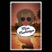 Etui carte bancaire Miss Martinique Black