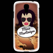 Coque Samsung Galaxy S4 Miss Martinique Brune