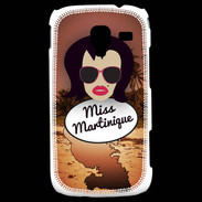 Coque Samsung Galaxy Ace 2 Miss Martinique Brune