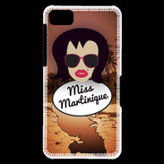 Coque Blackberry Z10 Miss Martinique Brune