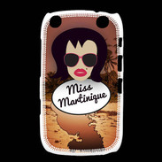 Coque Blackberry Curve 9320 Miss Martinique Brune
