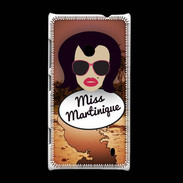 Coque Nokia Lumia 520 Miss Martinique Brune