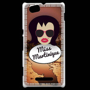 Coque Sony Xperia M Miss Martinique Brune