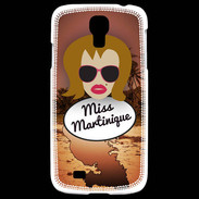 Coque Samsung Galaxy S4 Miss Martinique Rousse