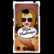 Coque Nokia Lumia 720 Miss Martinique Rousse