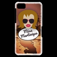 Coque Blackberry Z10 Miss Martinique Rousse