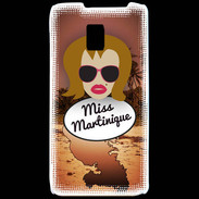 Coque LG P990 Miss Martinique Rousse