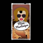 Coque Nokia Lumia 520 Miss Martinique Rousse