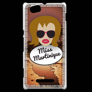 Coque Sony Xperia M Miss Martinique Rousse