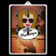 Porte clés Miss Martinique Rousse