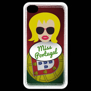 Coque iPhone 4 / iPhone 4S Miss Portugal Blonde