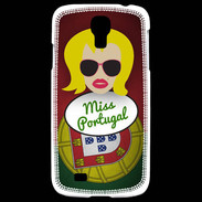 Coque Samsung Galaxy S4 Miss Portugal Blonde
