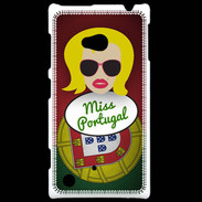 Coque Nokia Lumia 720 Miss Portugal Blonde