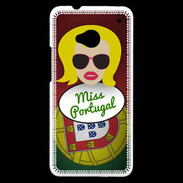 Coque HTC One Miss Portugal Blonde