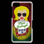 Coque Blackberry Z10 Miss Portugal Blonde