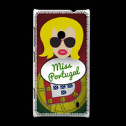 Coque Nokia Lumia 520 Miss Portugal Blonde