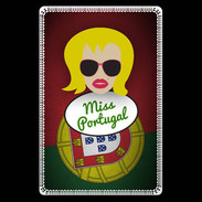 Etui carte bancaire Miss Portugal Blonde