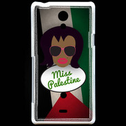Coque Sony Xperia T Miss Palestine