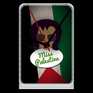 Pendule de bureau Miss Palestine