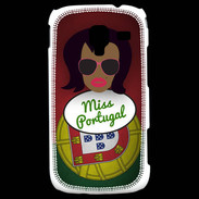 Coque Samsung Galaxy Ace 2 Miss Portugal Black