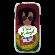 Coque Samsung Galaxy S3 Mini Miss Portugal Black