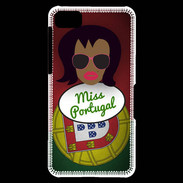 Coque Blackberry Z10 Miss Portugal Black